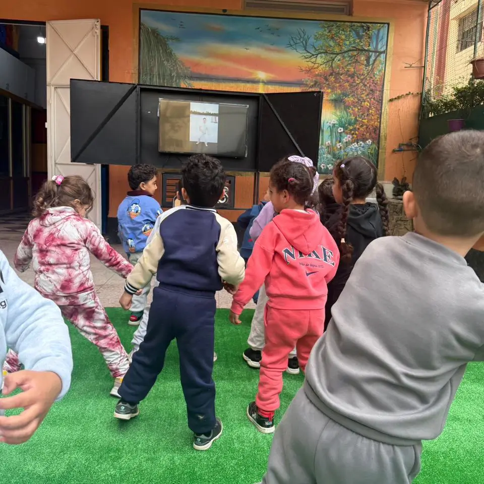 School pilot activity session with Geego in Morocco